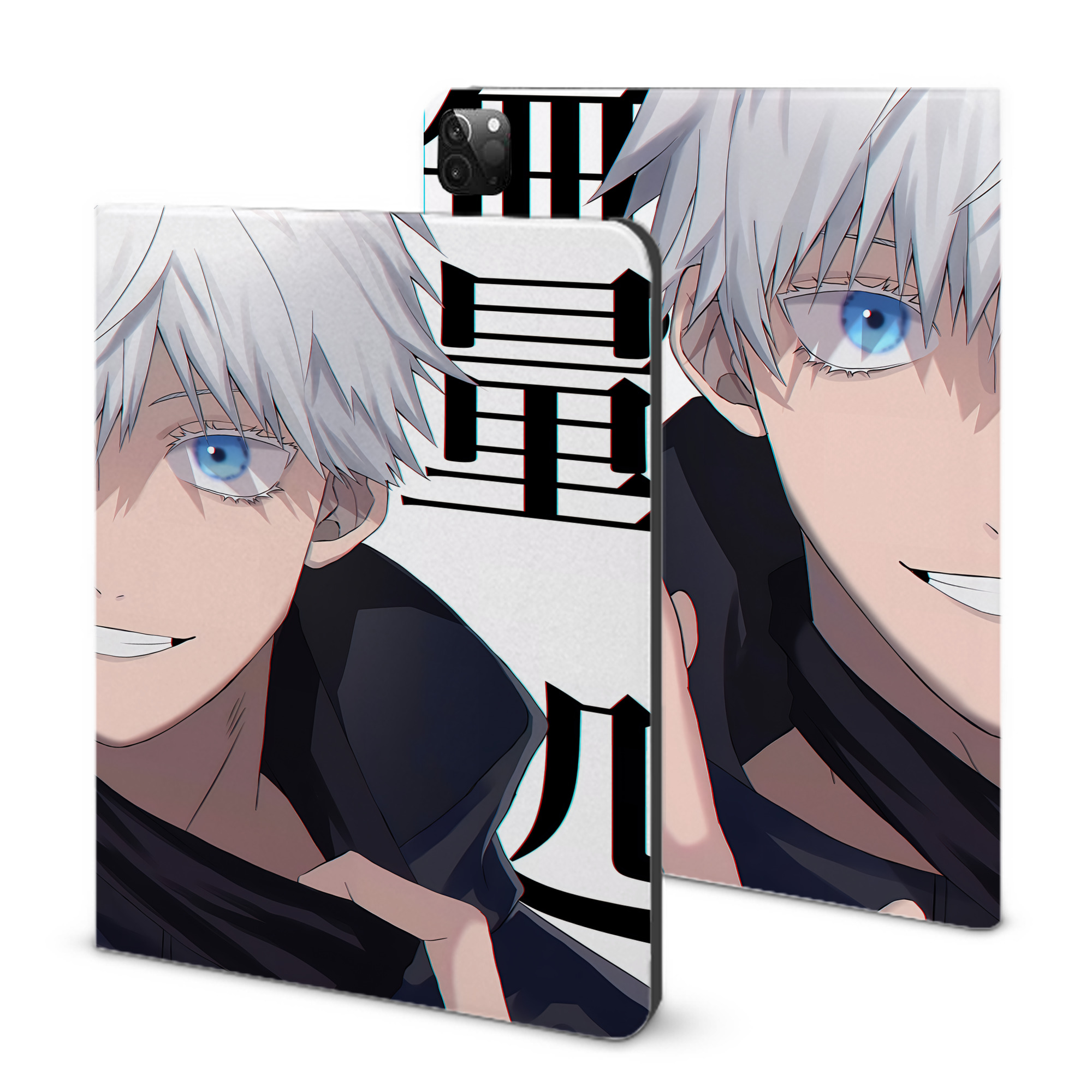 （画像用） 呪術廻戦 Jujutsu Kaisen IPadケース ペンホルダー付き ブックスタイルデザイン